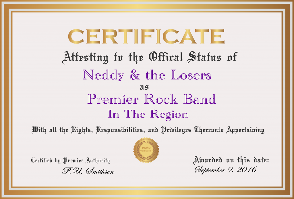 regional premier certification